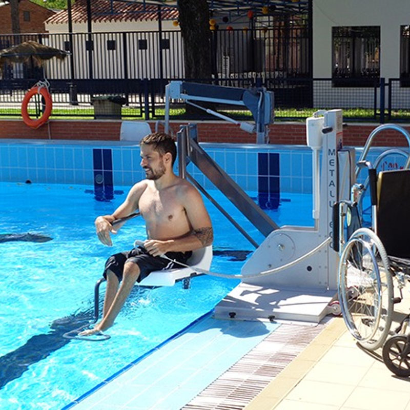 Dónde instalar el elevador de piscina